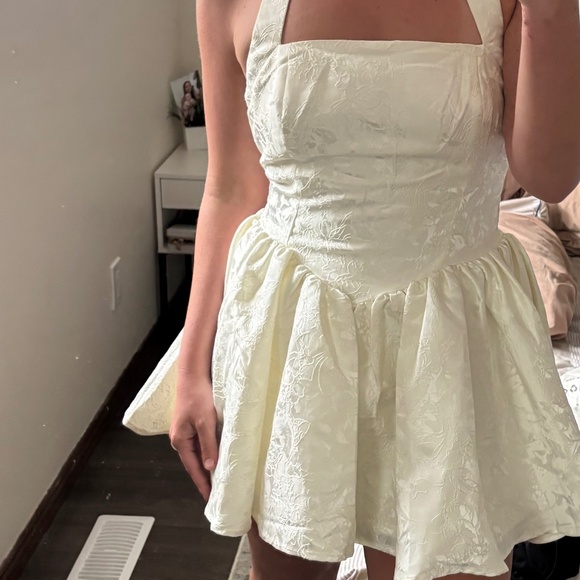 Runaway the label Sabine mini dress - ivory - Picture 2 of 2